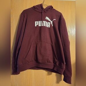 PUMA Maroon Hoodie & Joggers